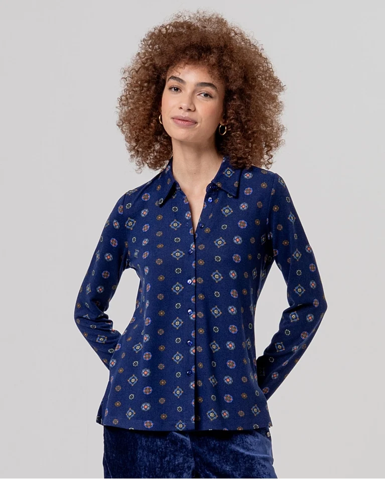 Camisa Surkana azul Sala 114