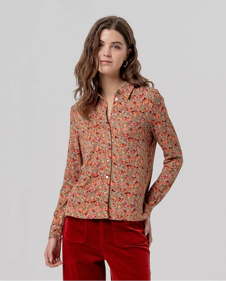 Camisa Surkana naranja