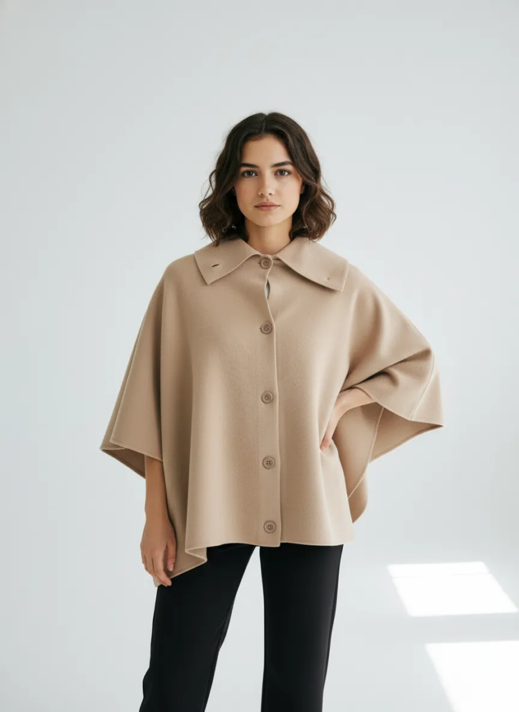 Chaqueta WNT beige capa