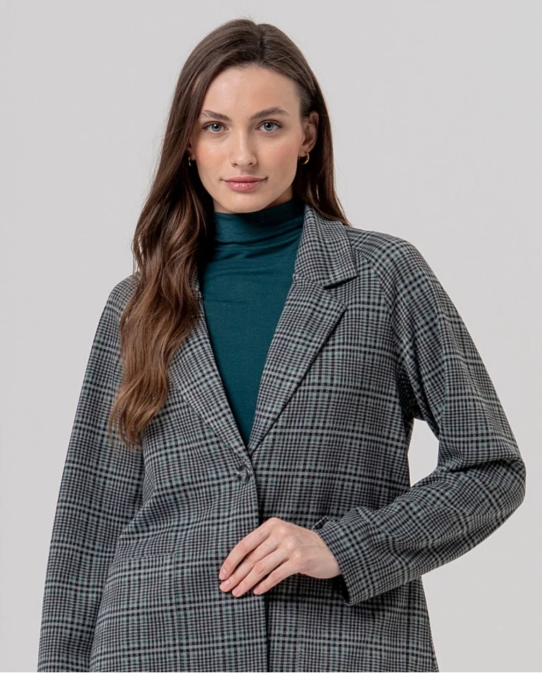 Chaqueta Surkana cuadros
