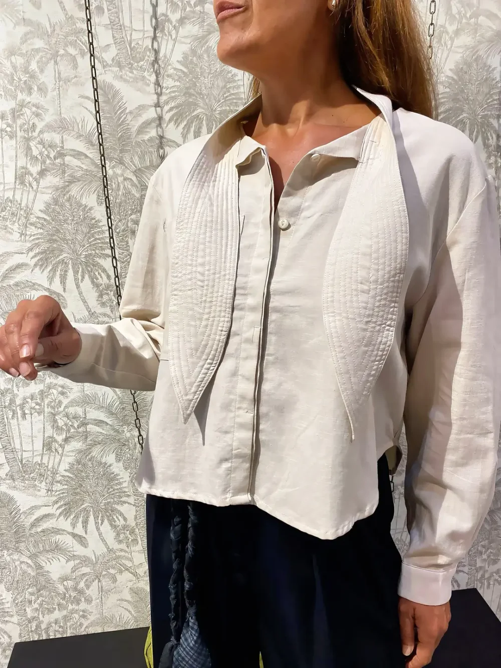 Camisa Orfeo lazo lisa