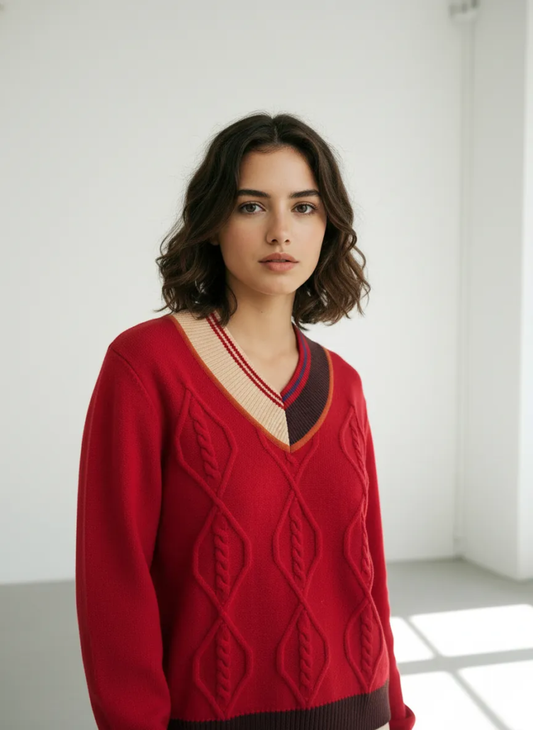 Jersey WNT rojo pico
