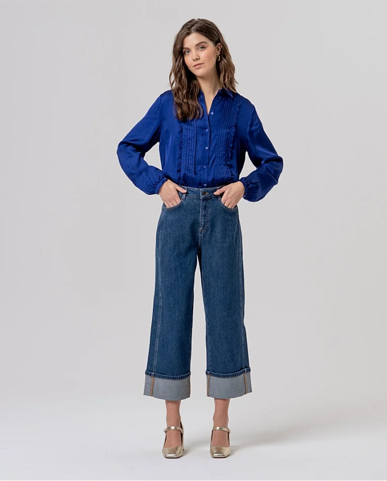 Pantalón Surkana tejano vuelta