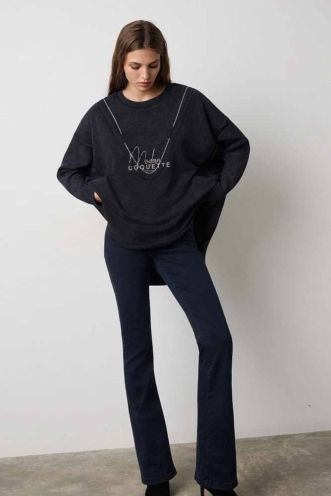 Sudadera BSB pedrería