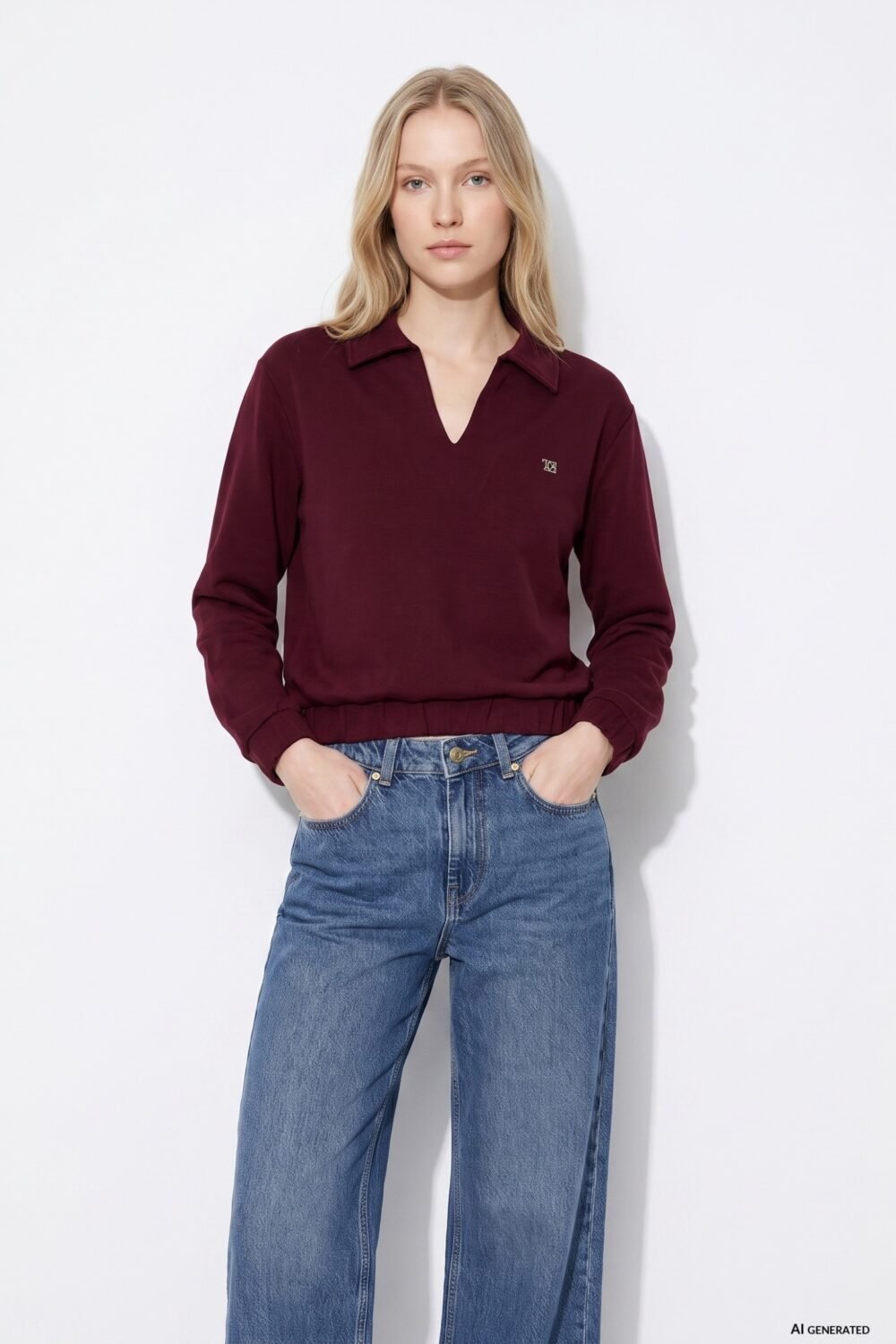 Sudadera Tiffosi Elastico cuello polo